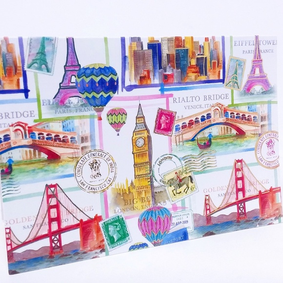 💙4/$35💙 6PC Travel Notecards with Envelopes - Picture 8 of 13